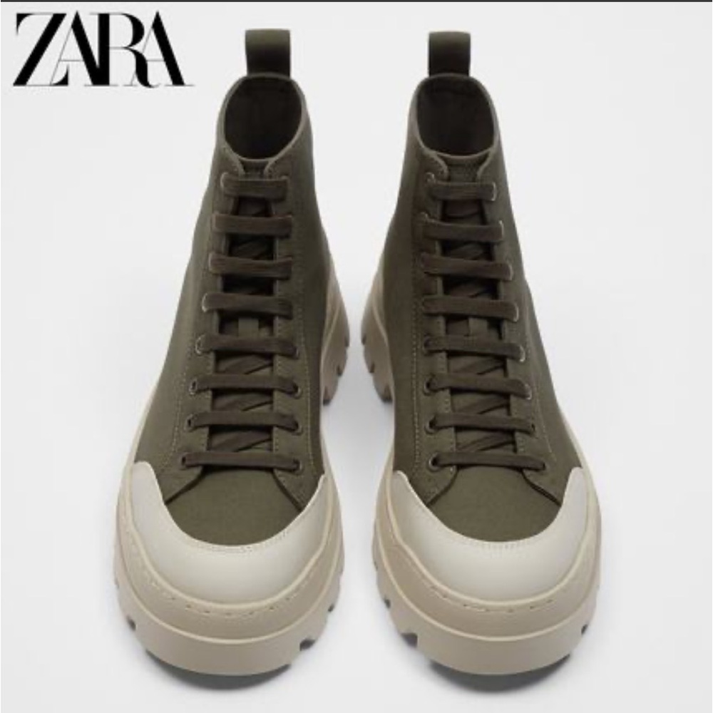 ZARA CANVAS SHOES